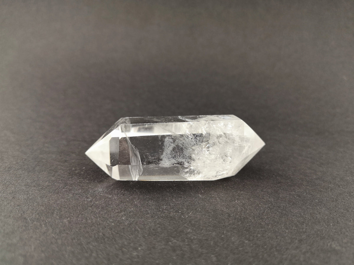 Bergkristall Doppelender – poliert, 45,2 g, Madagaskar – Ansicht 2
