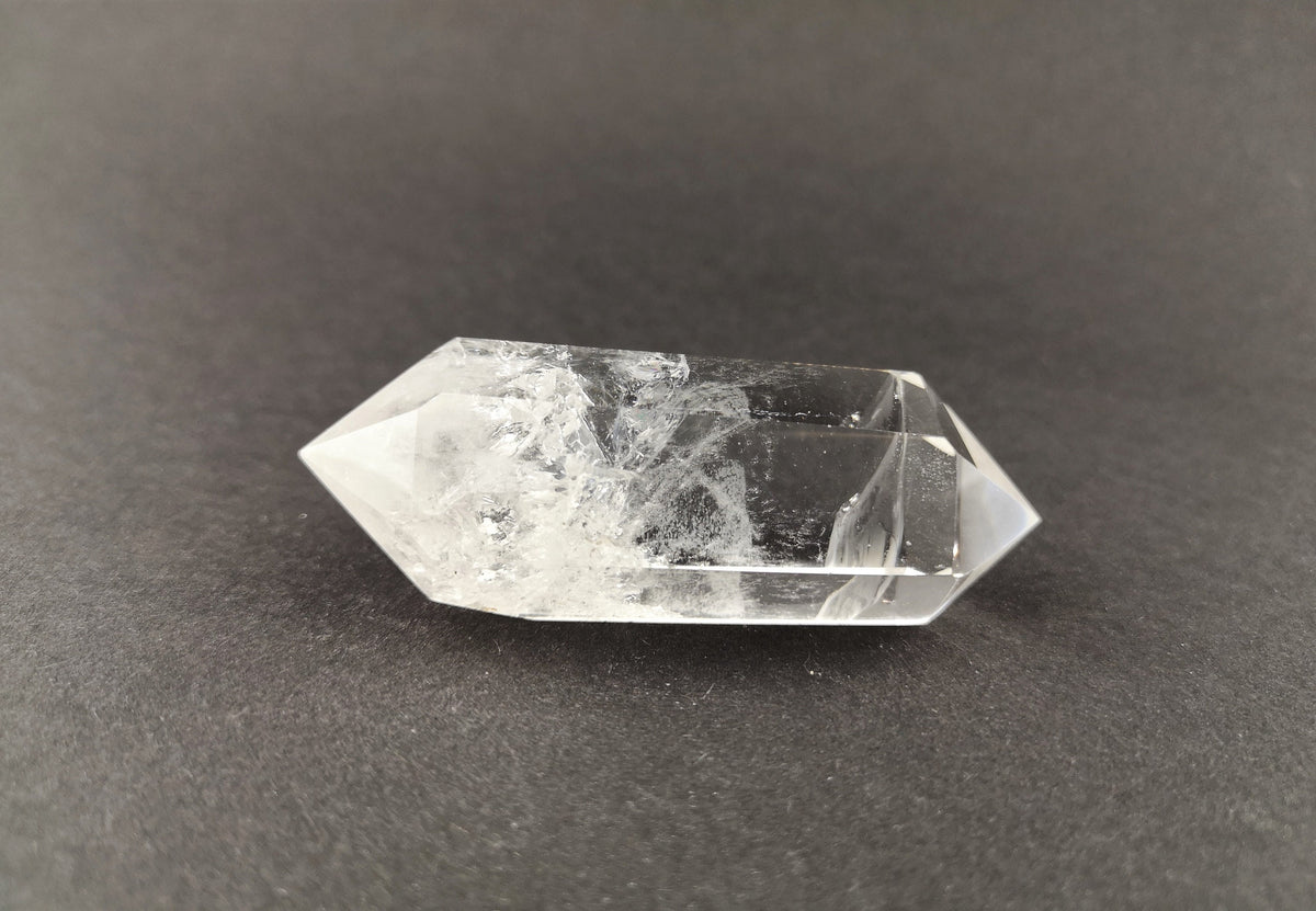 Bergkristall Doppelender – poliert, 45,2 g, Madagaskar – Ansicht 4