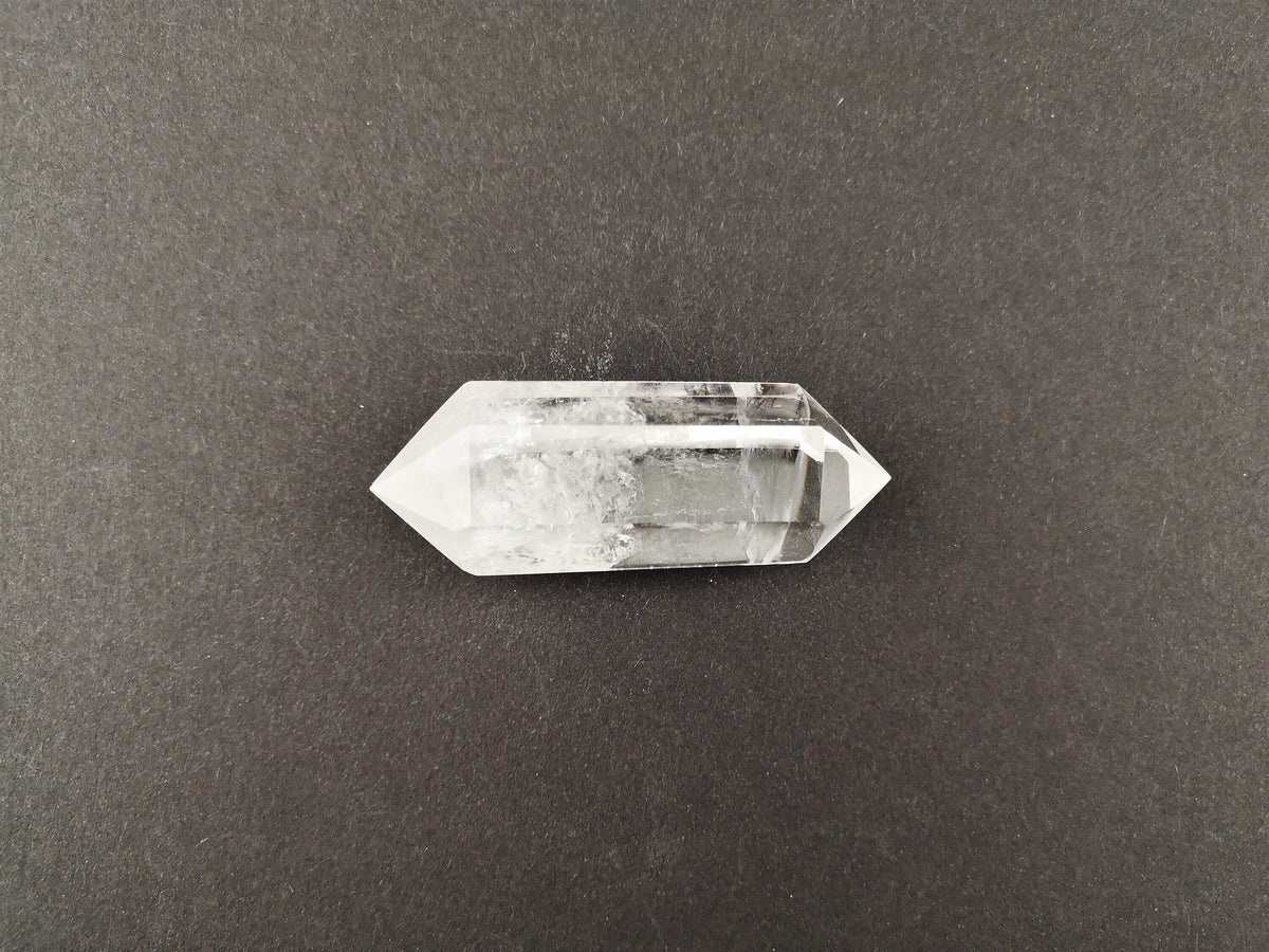 Bergkristall Doppelender – poliert, 45,2 g, Madagaskar – Ansicht 5