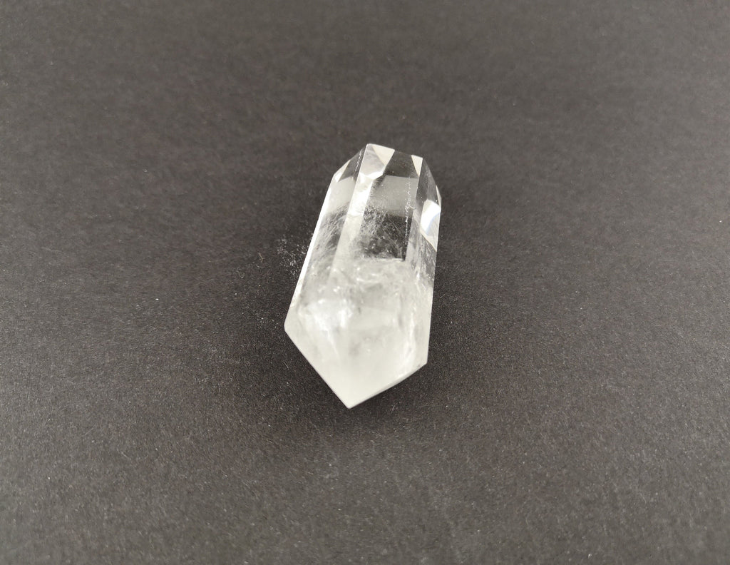 Bergkristall Doppelender – poliert, 45,2 g, Madagaskar – Ansicht 6