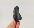 Schwarzer Turmalin Doppelender – Schörl AA, 79 g, Madagaskar – Ansicht 1
