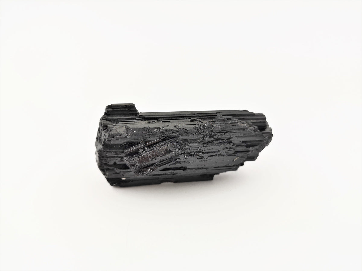 Schwarzer Turmalin Doppelender – Schörl AA, 79 g, Madagaskar – Ansicht 7