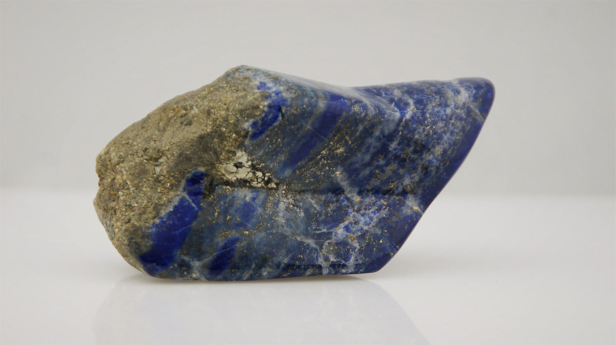 Lapislazuli Freeform Unikat – poliert, 226 g, Afghanistan – Ansicht 3