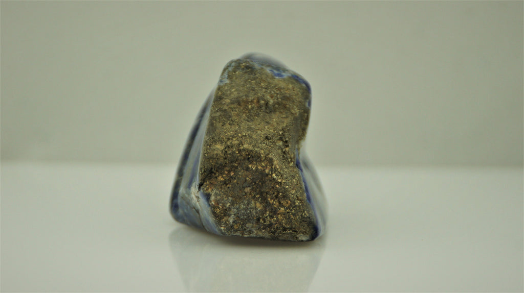 Lapislazuli Freeform Unikat – poliert, 226 g, Afghanistan – Ansicht 4
