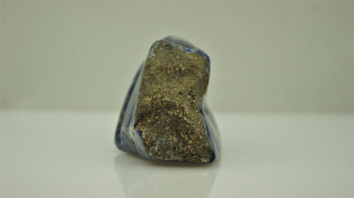 Lapislazuli Freeform Unikat – poliert, 226 g, Afghanistan – Ansicht 4