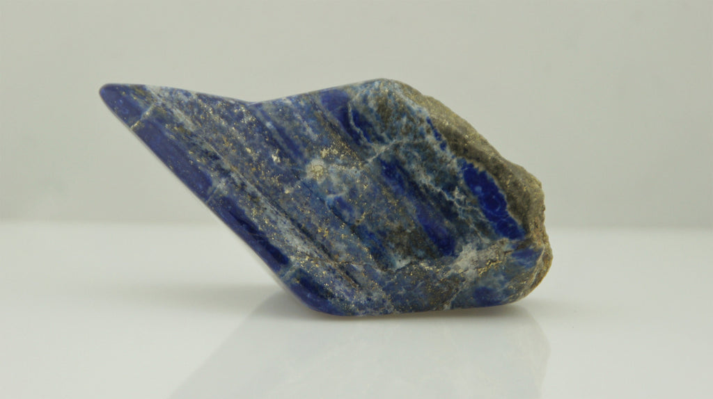 Lapislazuli Freeform Unikat – poliert, 226 g, Afghanistan – Ansicht 5
