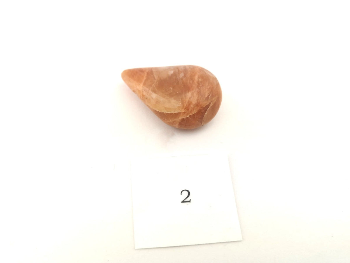 Mondstein Anhänger gebohrt – AA Tropfen aus Madagaskar – Bild 4