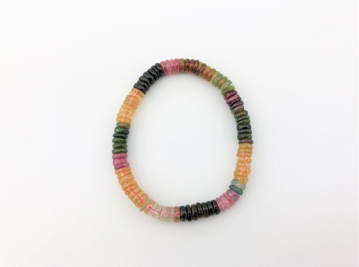 Multicolor Turmalin Armband – Bild 2