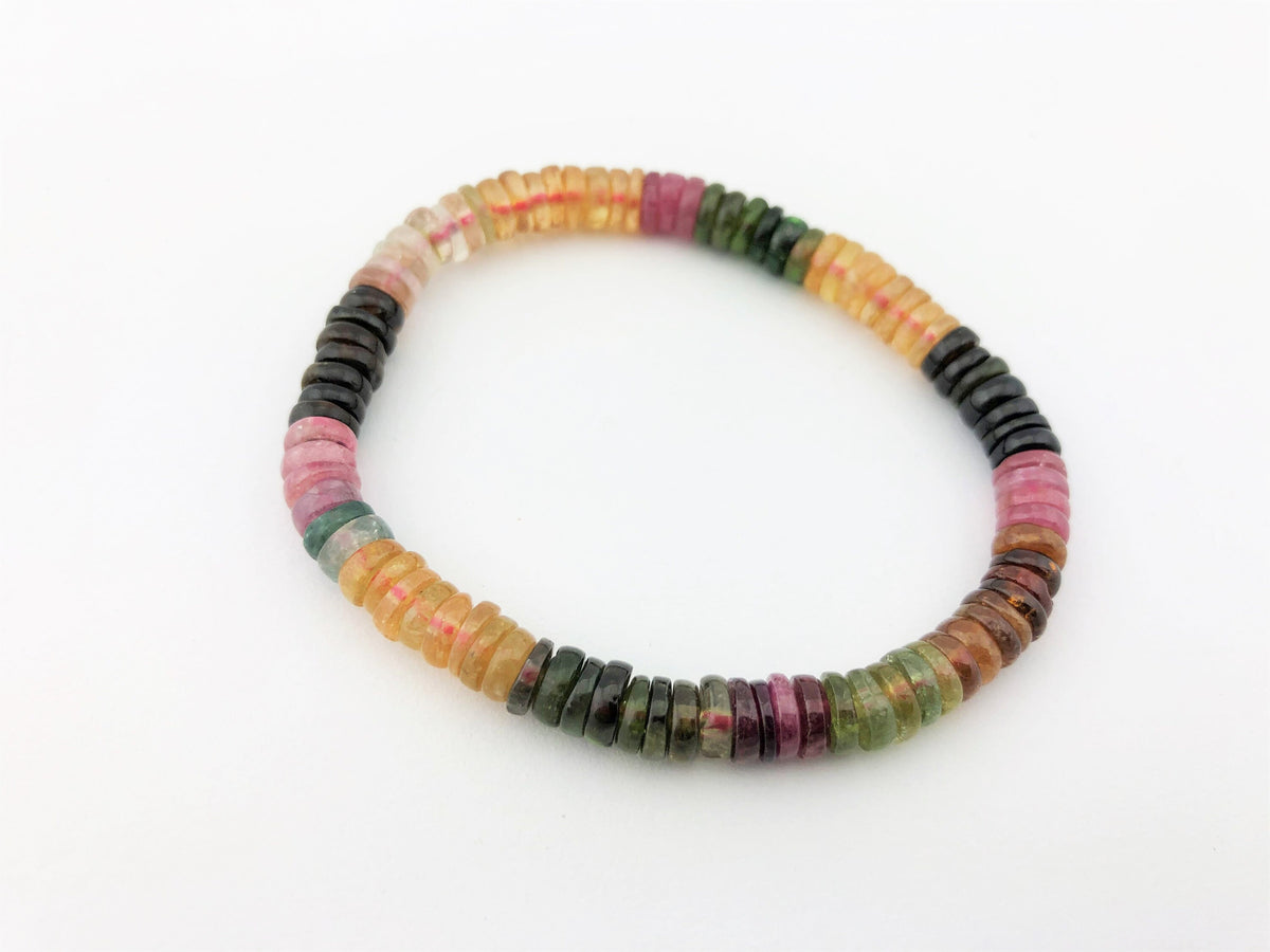 Multicolor Turmalin Armband – Bild 4