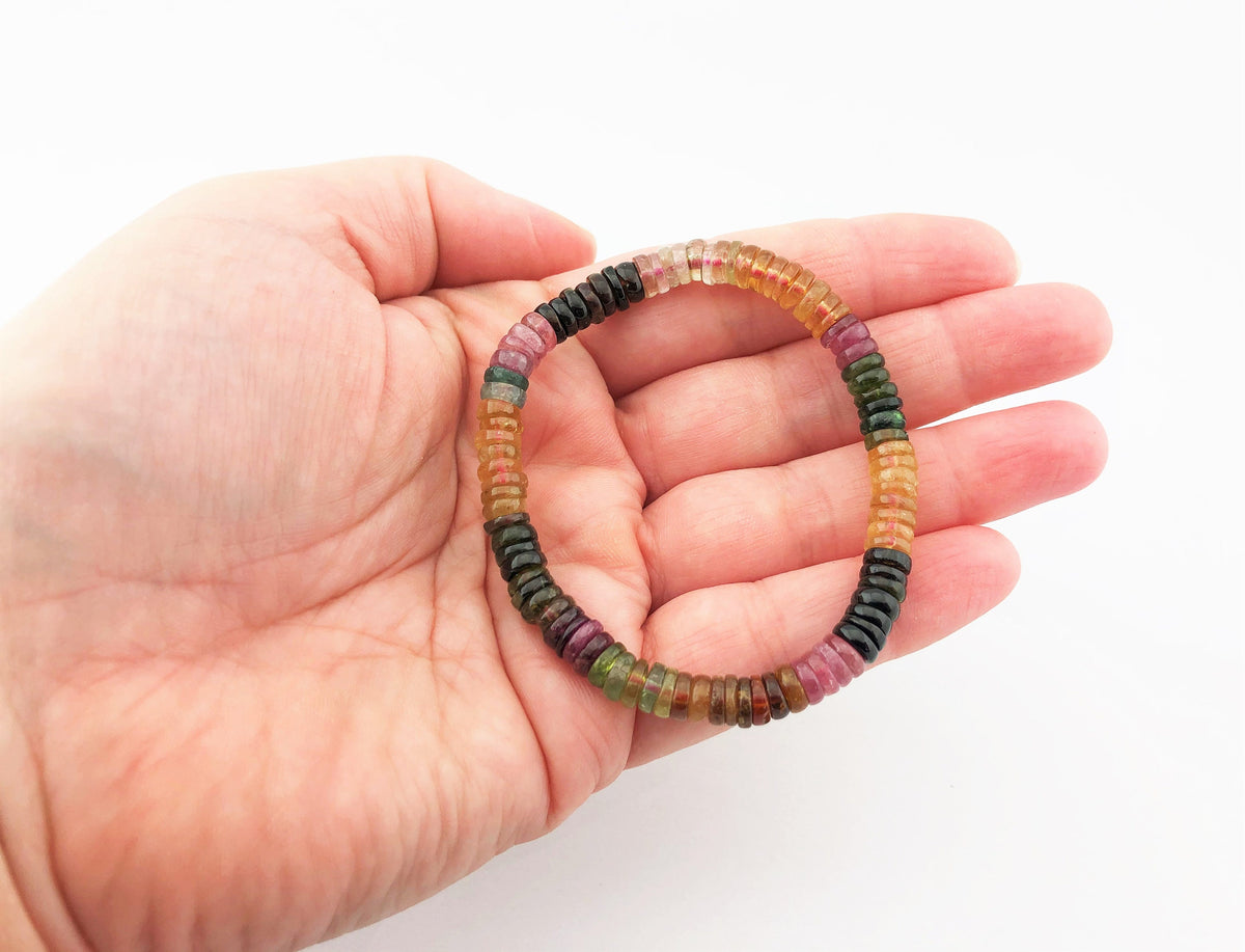 Multicolor Turmalin Armband – Bild 5