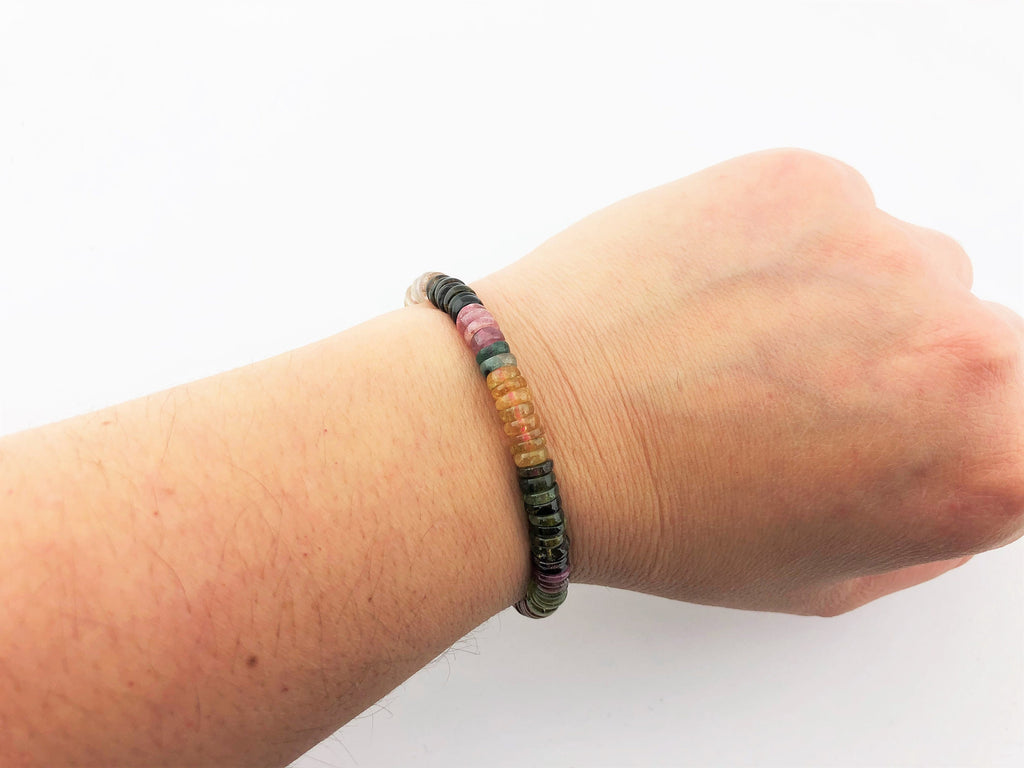 Multicolor Turmalin Armband – Bild 7