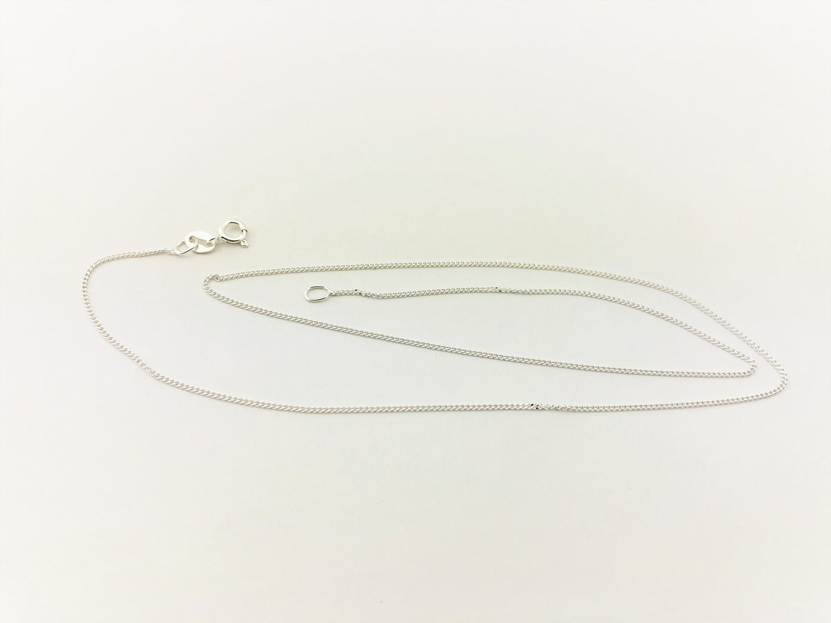 Feine Panzerkette aus 925 Sterling Silber – Ansicht 5