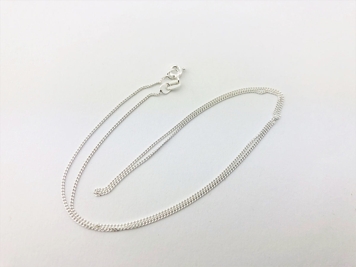 Feine Panzerkette aus 925 Sterling Silber – Ansicht 6