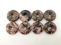 Rhodonit Donuts 30 mm – Hauptbild