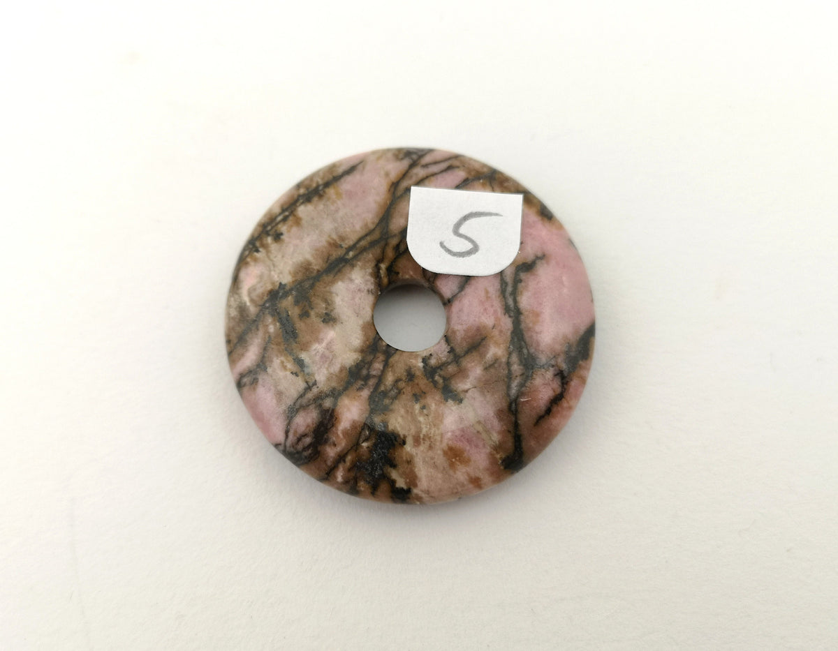 Rhodonit Donut Nr. 5