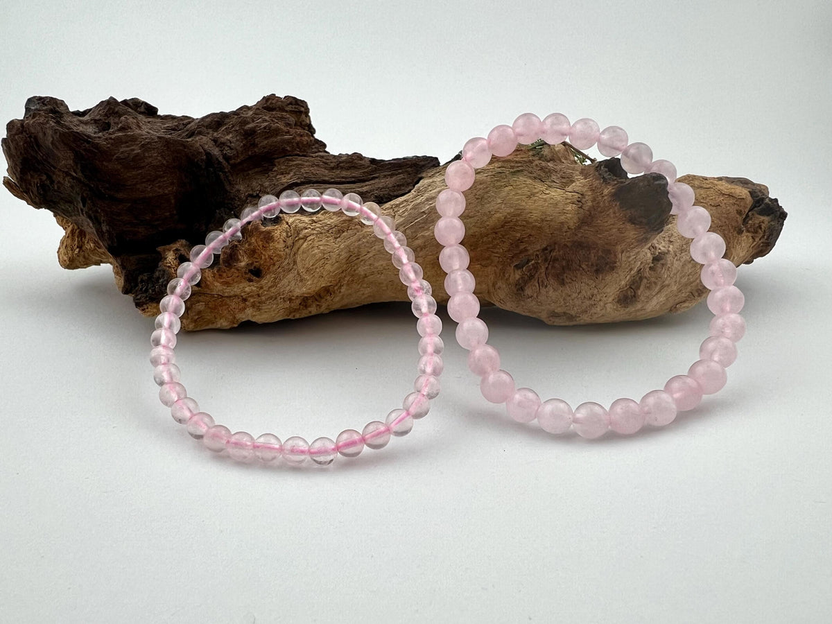 Rosenquarz Armband – Bild 2