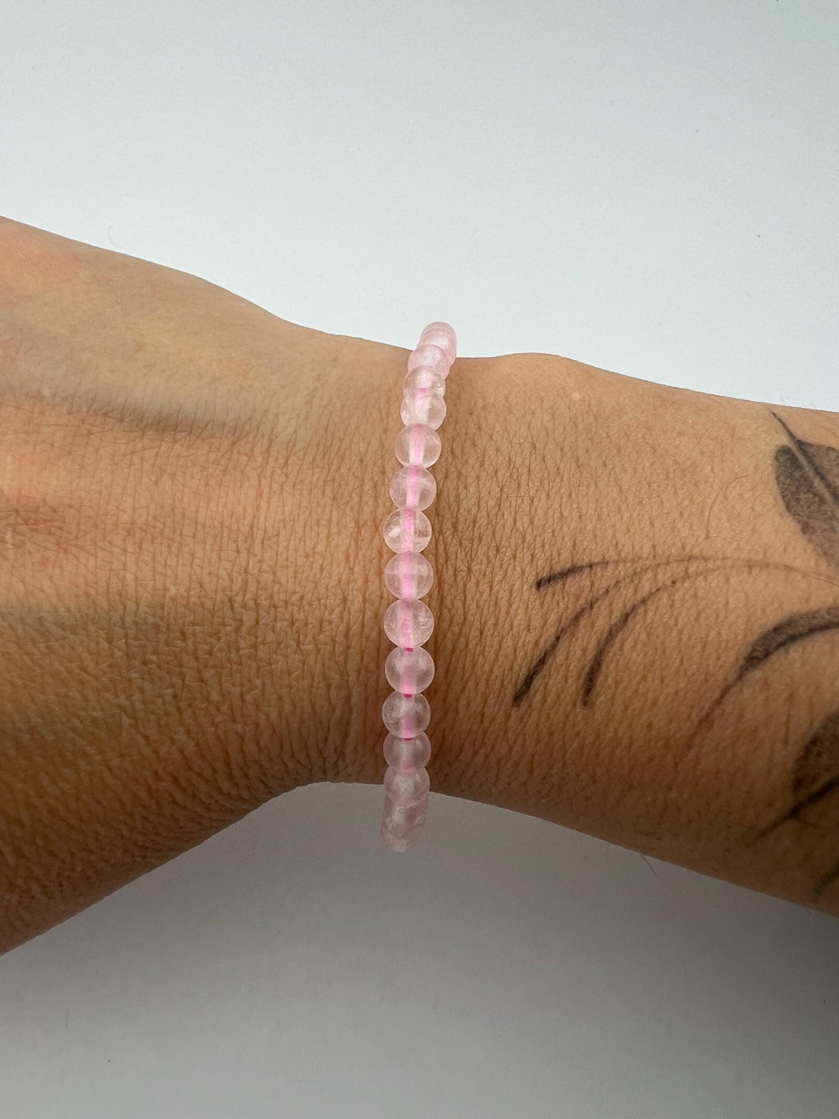 Rosenquarz Armband – Bild 4