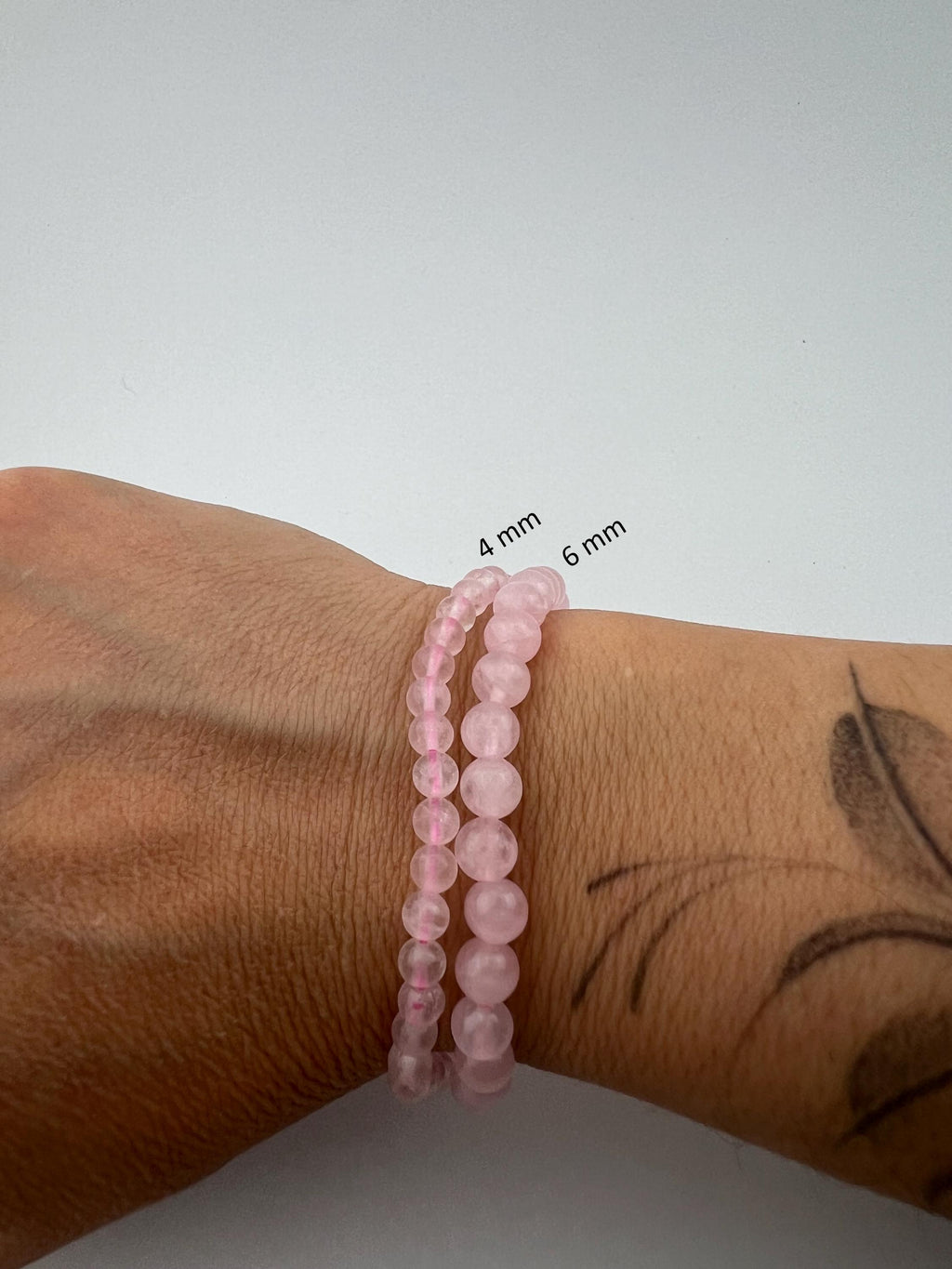 Rosenquarz Armband – Bild 7