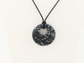 Schneeflocken-Obsidian Gogo-Donut 30 mm