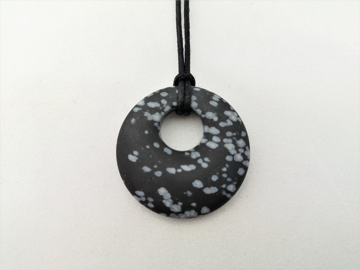Schneeflocken-Obsidian Gogo-Donut – Ansicht 2