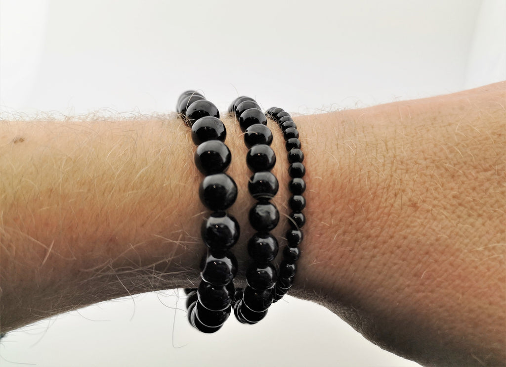 Schwarzer Turmalin Armband – Bild 2