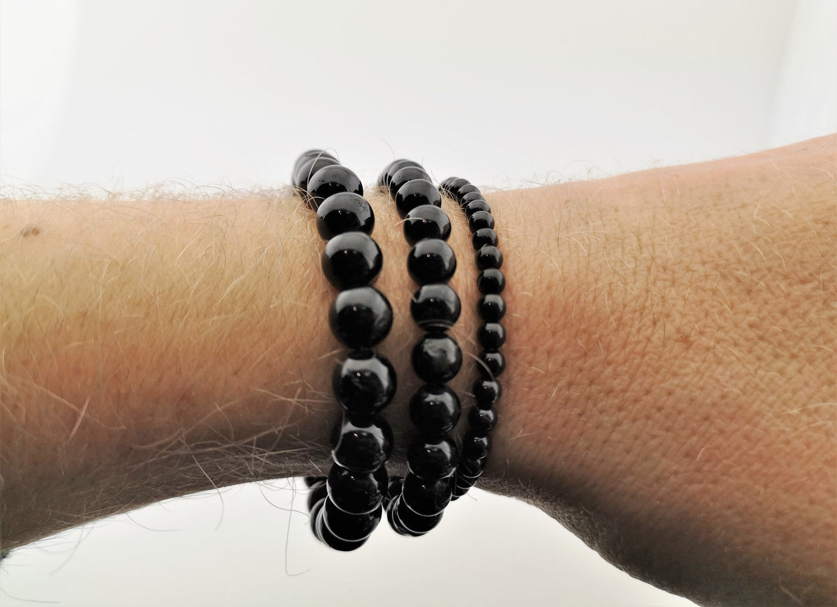 Schwarzer Turmalin Armband – Bild 2