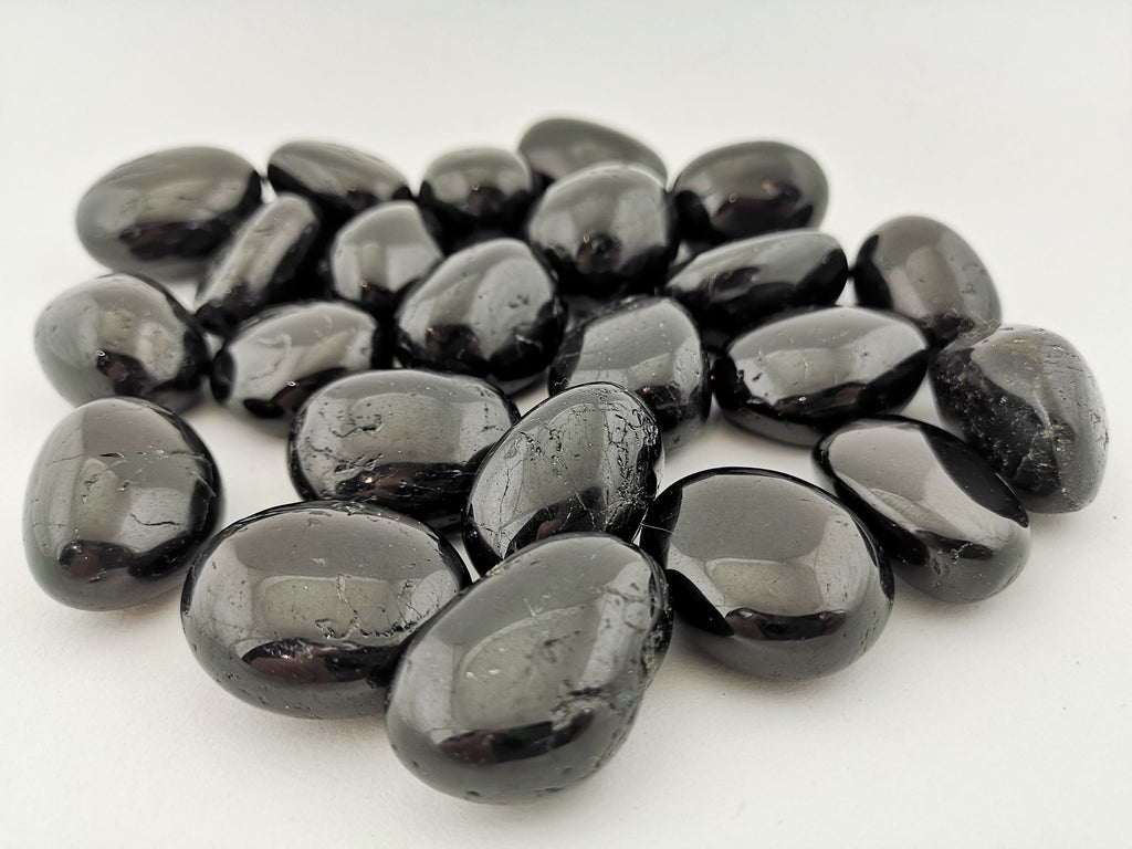 Schwarzer Turmalin Handschmeichler M – Bild 4