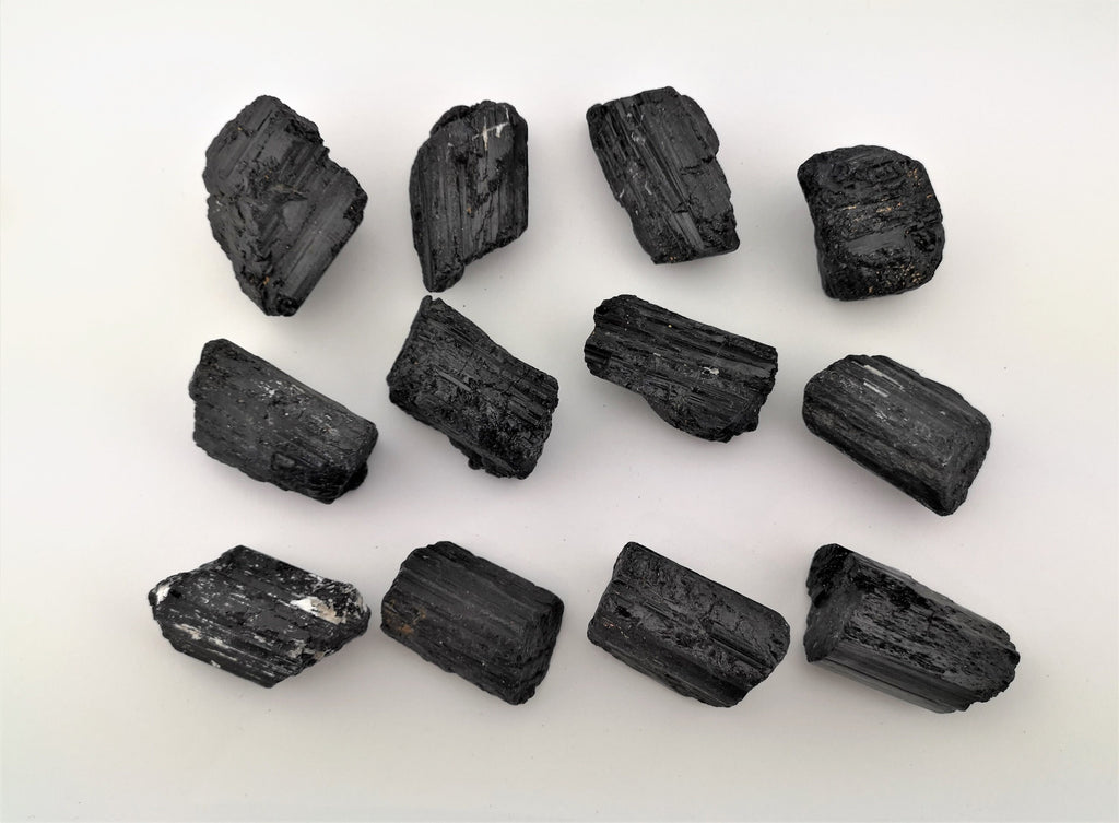 Schwarzer Turmalin Kristall – Schörl A, 60–100 g, Brasilien – Ansicht 6