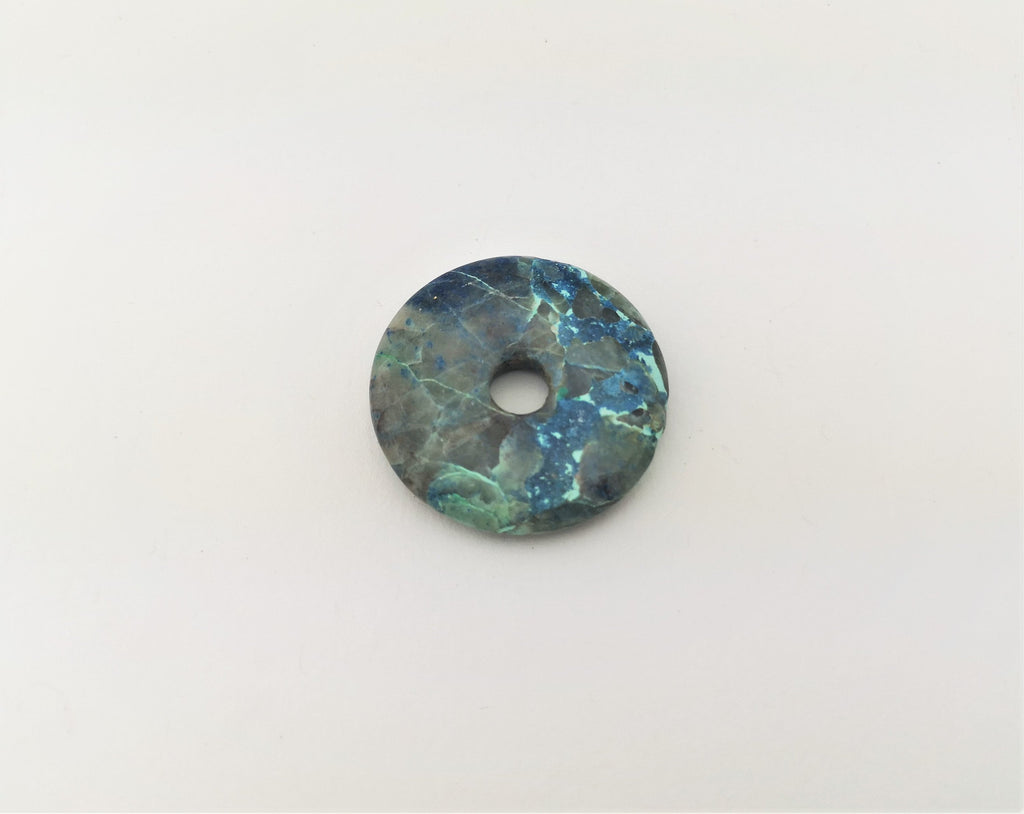 Shattuckit-Malachit-Quarz Donut Nr. 2