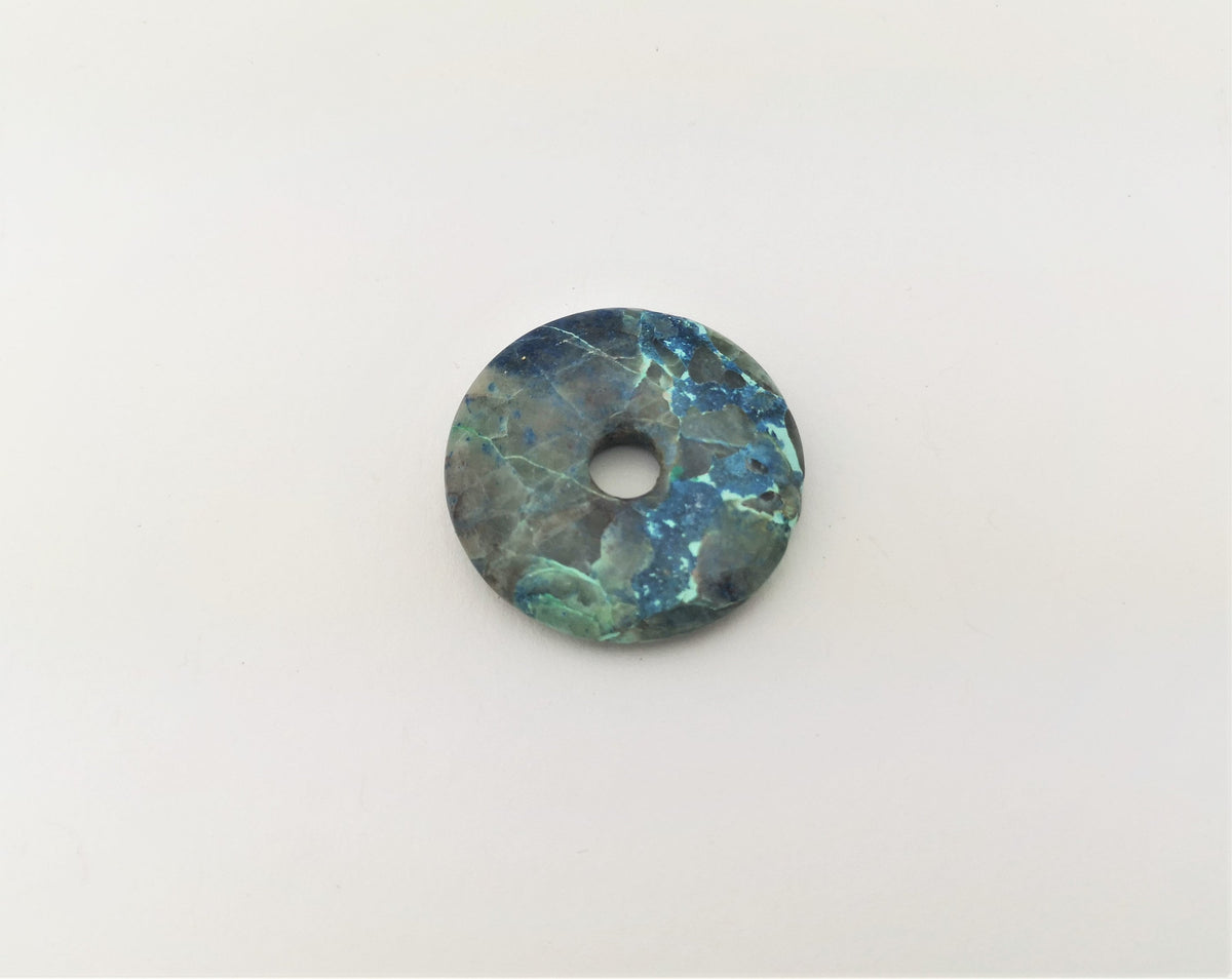 Shattuckit-Malachit-Quarz Donut Nr. 2
