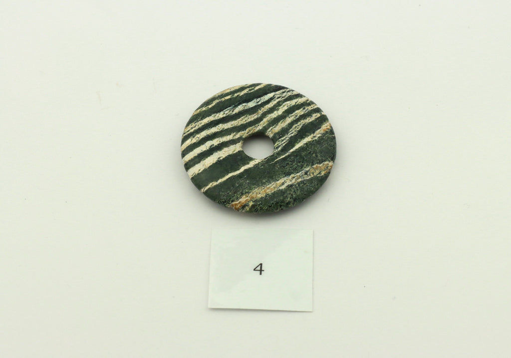 Silberauge-Serpentin Donut Nr. 4