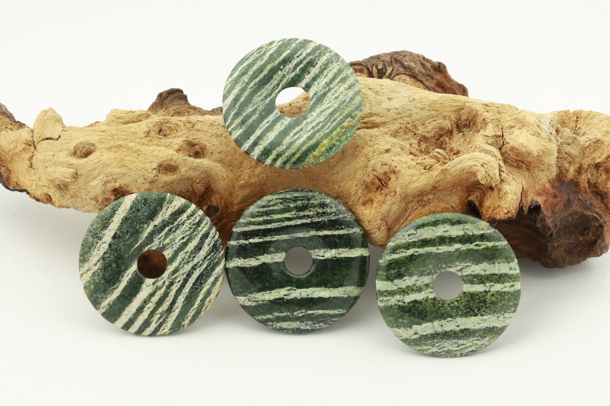 Silberauge-Serpentin Donuts – Gruppenbild