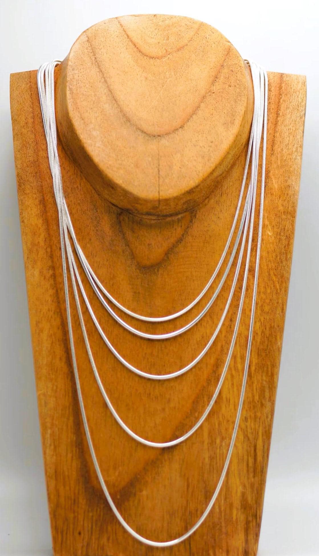 Massive 925-Silber-Schlangenkette – Ansicht 2