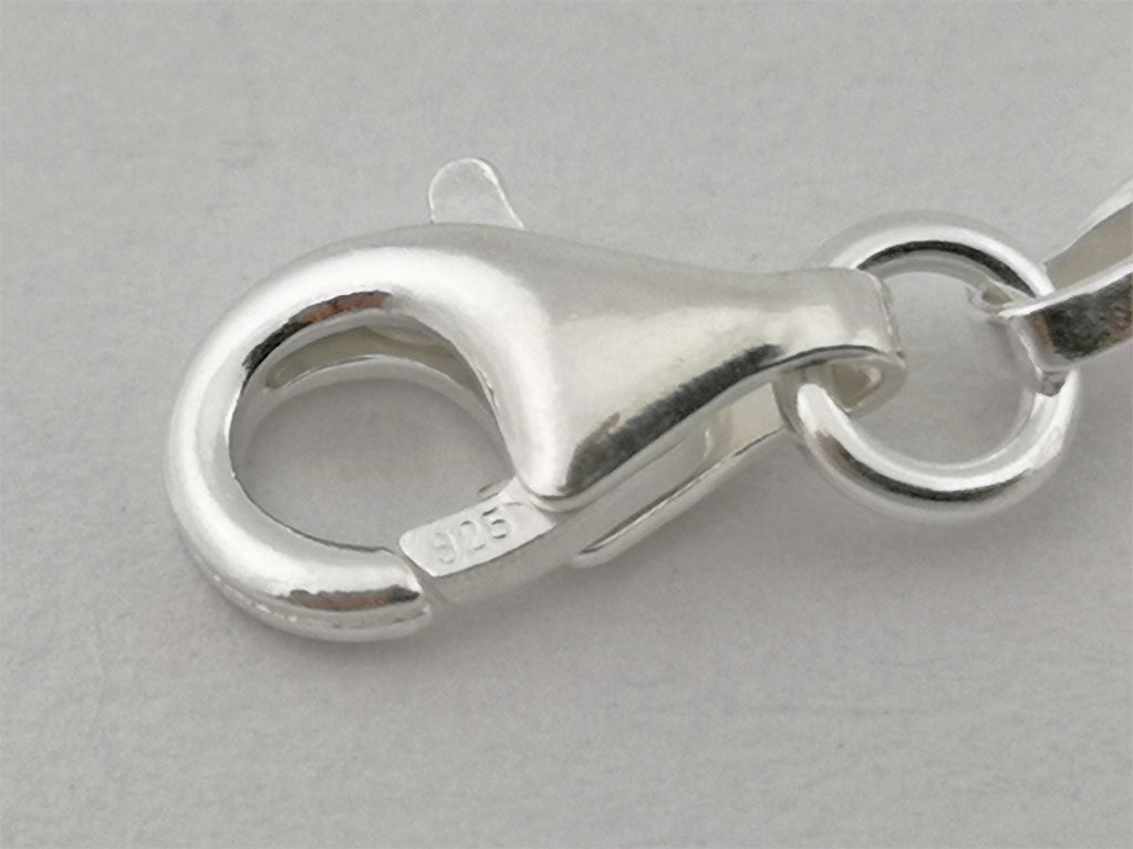 Massive 925-Silber-Schlangenkette – Ansicht 8