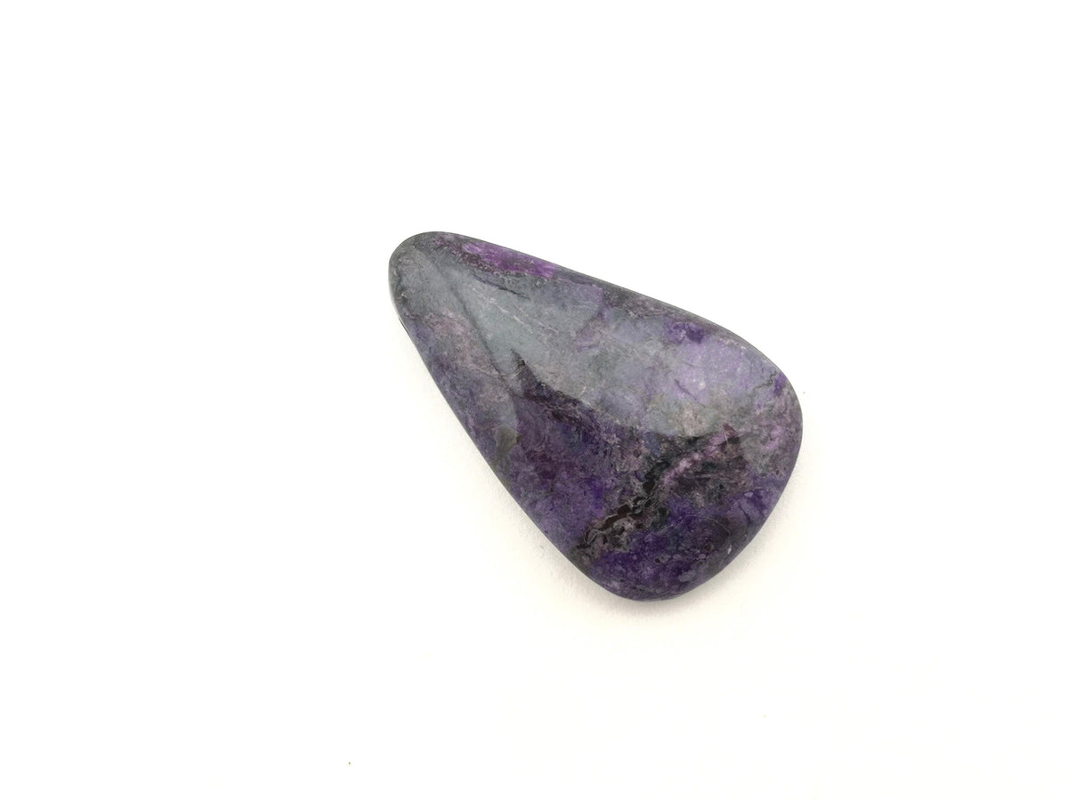 Sugilith Anhänger 41,9 ct – gebohrter violetter Edelstein, seltenes Schmuck-Unikat Sug240 – Ansicht 5