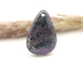 Sugilith Anhänger 54 ct – gebohrter violetter Edelstein mit Baumwollband | Sug244 – Ansicht 1
