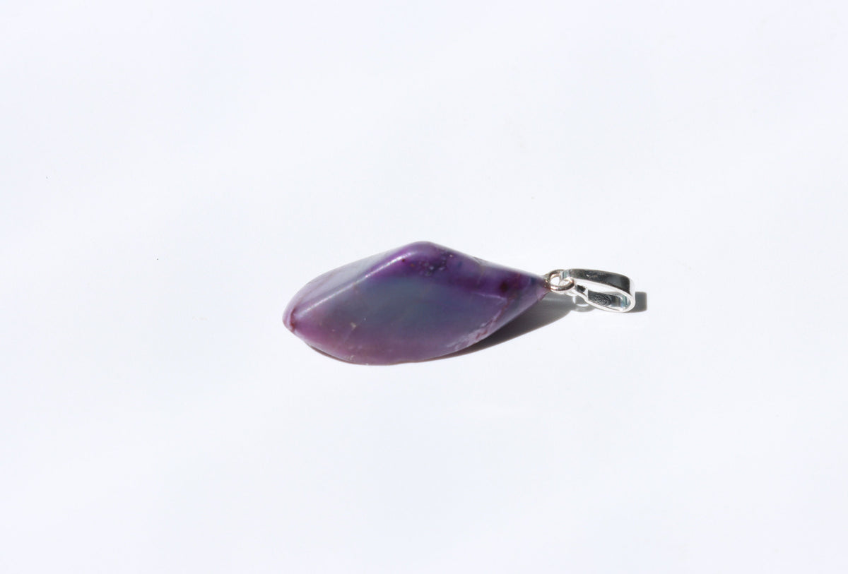 Sugilith Anhänger mit 925 Silberöse – violette Edelsteine | SUG101 – Bild 9