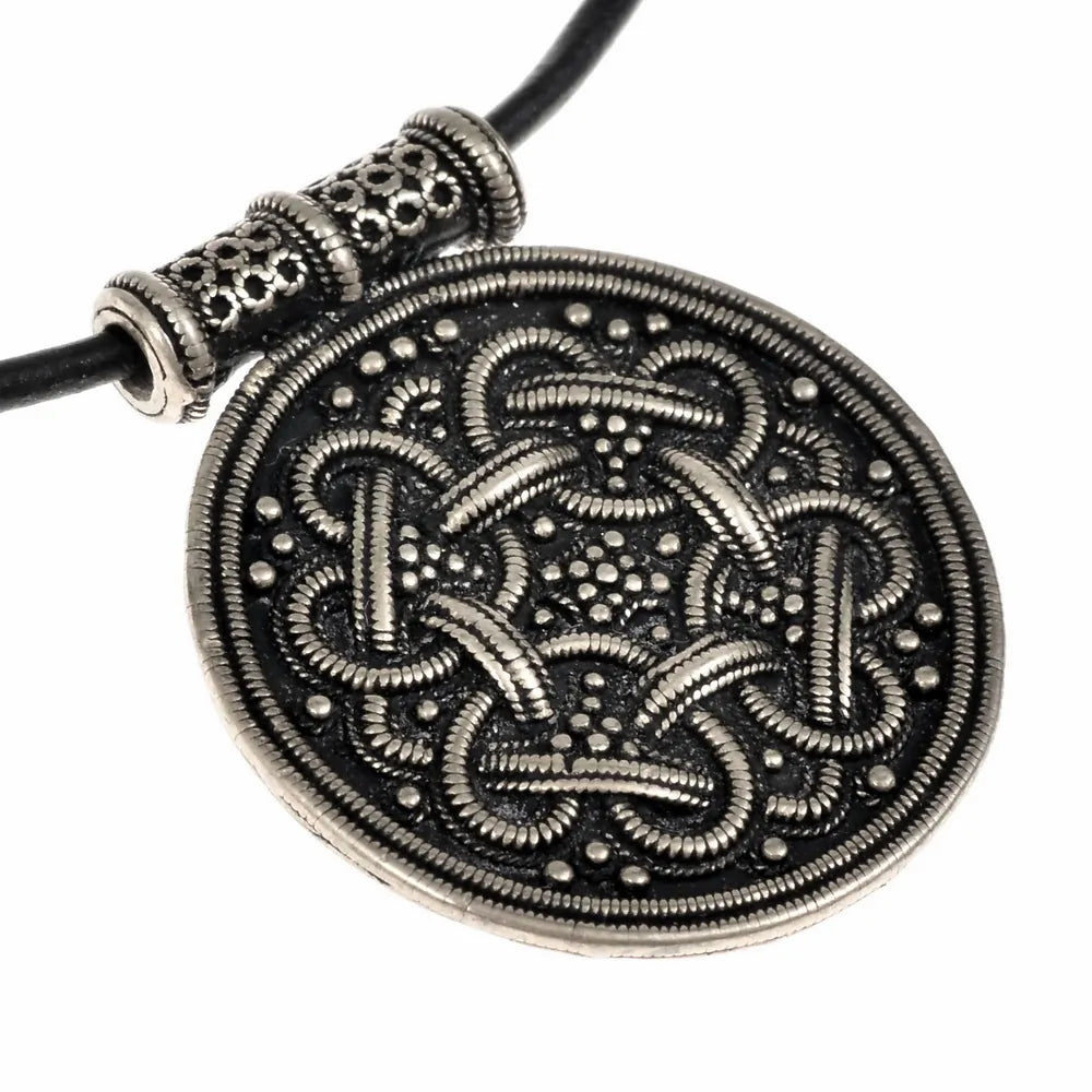 Wikinger-Amulett aus Haithabu – versilberte Bronze